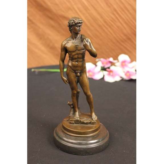 David Bronze Sculpture