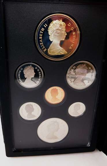 1984 Canada 7 Coin Uncirculated set
