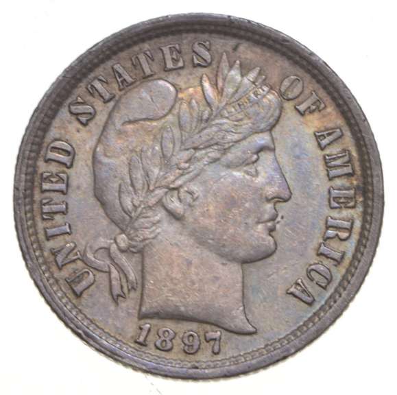 1897 Barber Dime