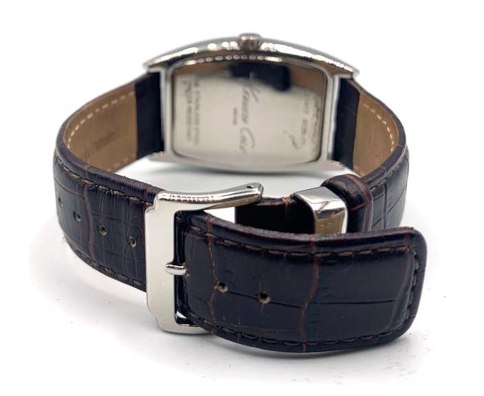Kenneth Cole New York Watch with Brown Leather Strap