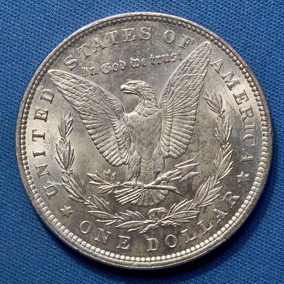 1896 B U MORGAN DOLLAR