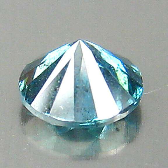 Incredible .21ct rare London blue Diamond solitaire