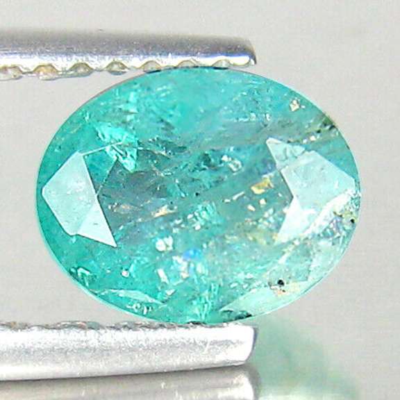 Blue green 1.40ct unheated Zambian Emerald