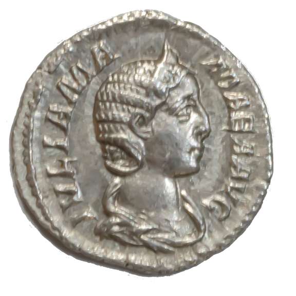 Julia Mameaa 222-235 AD  Silver Denarius