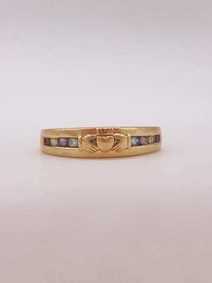 14kt Gold & Gemstone Ring