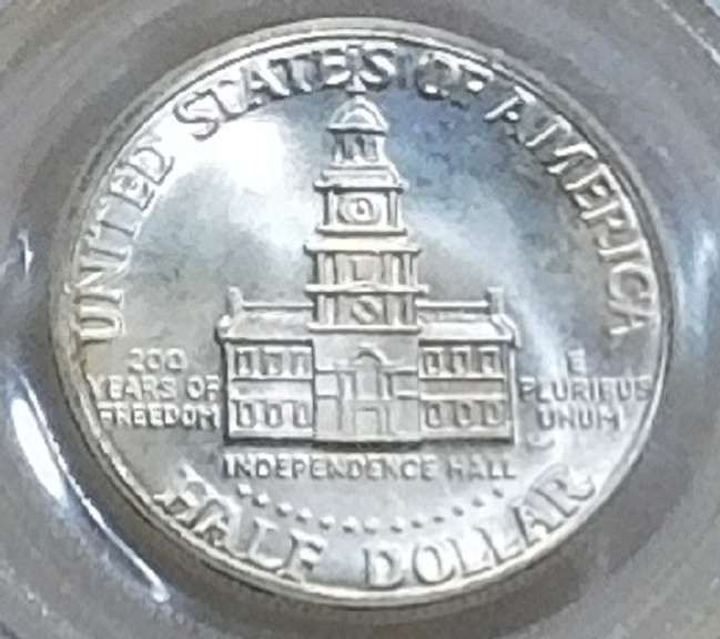 1976-S Unc Silver Kennedy Half PCGS MS-66