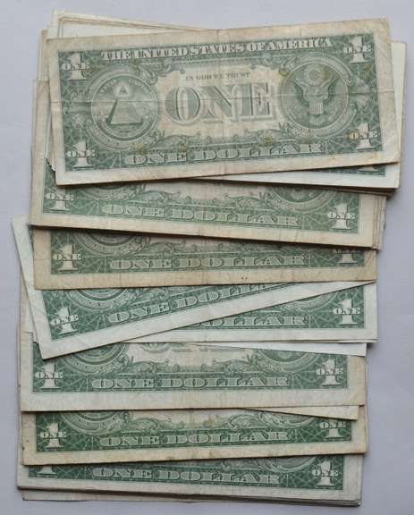 70 $ 1  Silver Certificates. Should be 1935 A-1957 B
