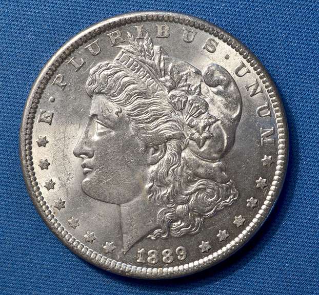 1889 B U MORGAN DOLLAR