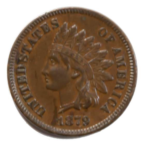1879 Near Unc Indian Cent