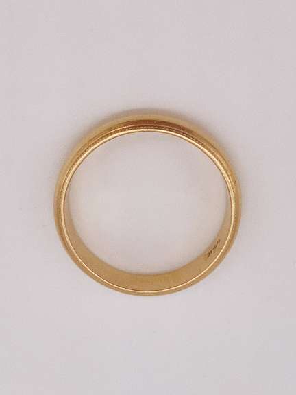 14kt Solid Gold Wedding Band