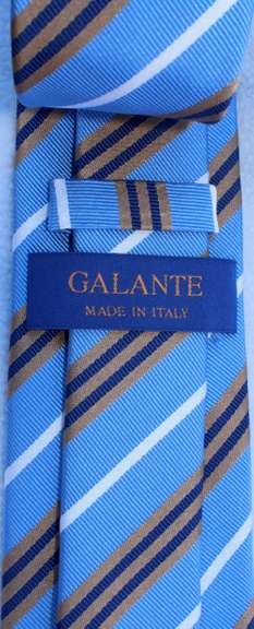 Fine Quality Italian Hand Made Silk Tie By Galante