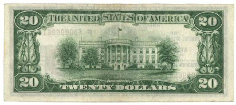Lovely 1929 Series $20 National Currency Note of Atlanta (F)