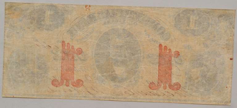 $ 1 12/9 /1861 Commercial Bank Of Alabama Selma Note