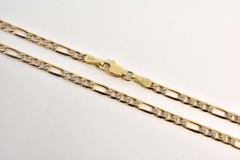 Popular Figaro Link Necklace