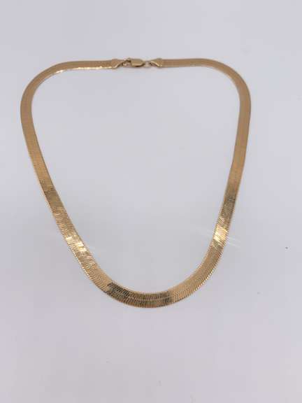 14kt Solid Yellow Gold Chain Necklace