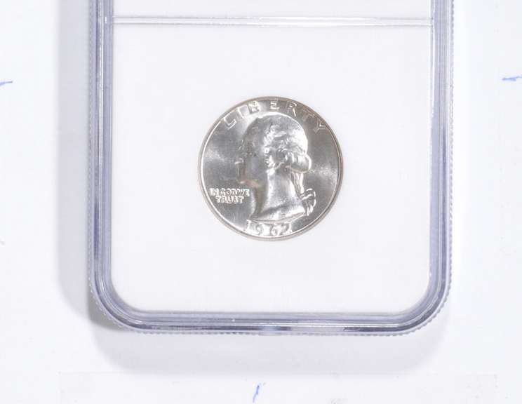 MS67 1962 Washington Quarter - Graded NGC