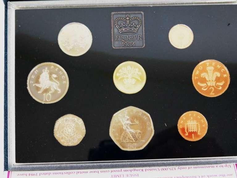 1984 United Kingdom Proof Coin Set