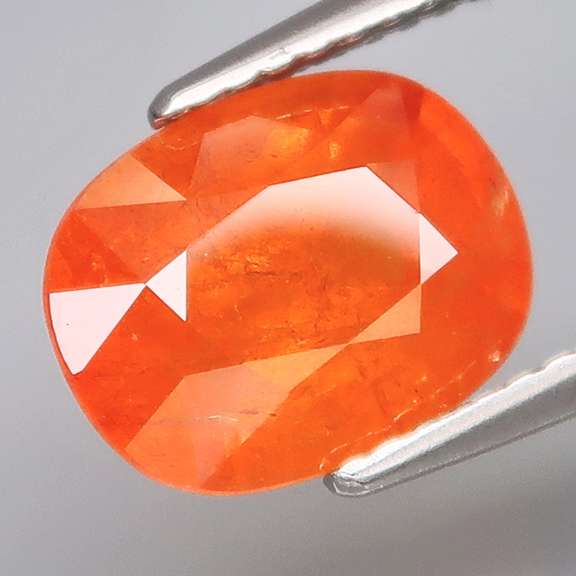 Brilliant!! 4.14ct UNTREATED top Mandarin Garnet