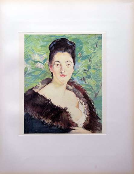 Vintage Edouard Manet, Madamme Jules Guillemet