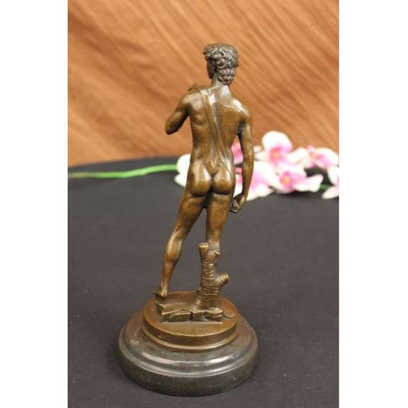 David Bronze Sculpture