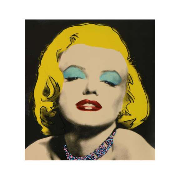 Marilyn Seduction by Steve Kaufman (1960-2010)