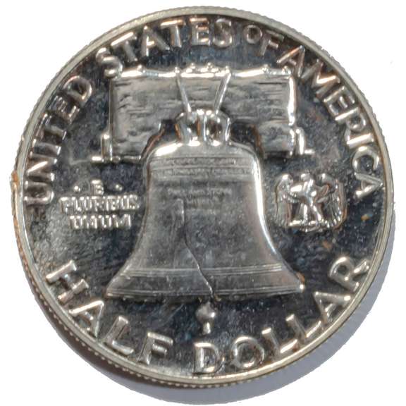 Choice Proof 1954 Franklin Half Dollar