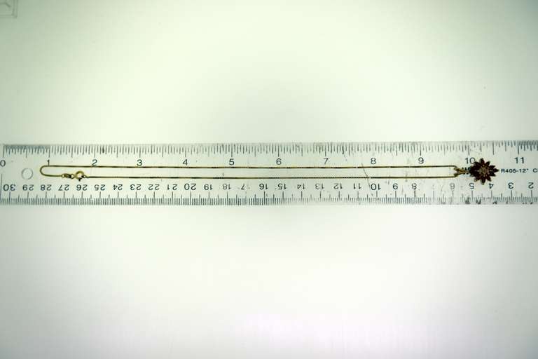 Italian Sterling Silver Amethyst Pendant With Chain