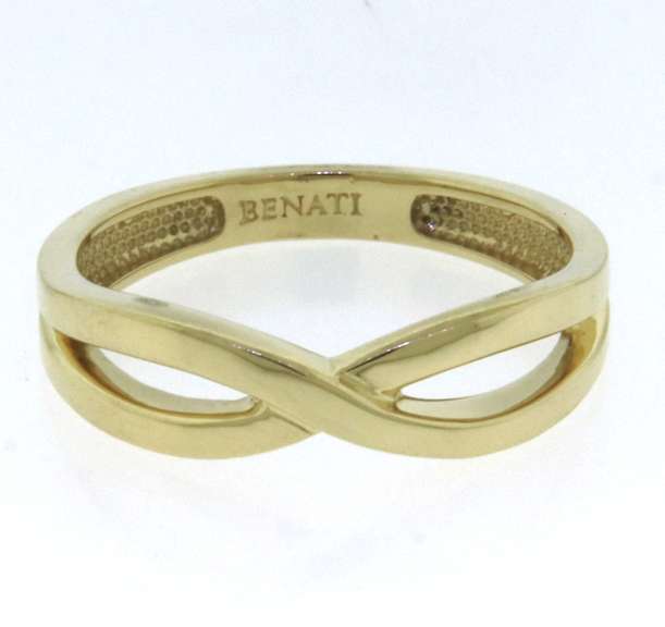 Gorgeous Yellow Gold Bypass Ring