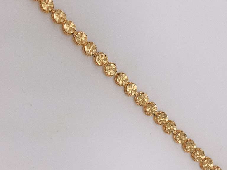 14kt Solid Yellow Gold Bracelet