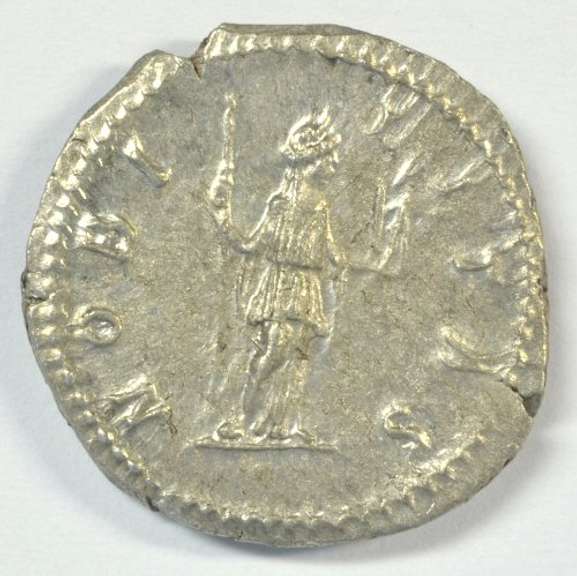 Lustrous Mint Geta as Caesar Roman Silver Denarius, 198-209 AD