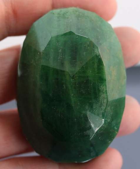 Heavy 568.5ct forest green Emerald