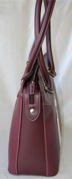 New Arrival Burgundy Color Bag By David Jones