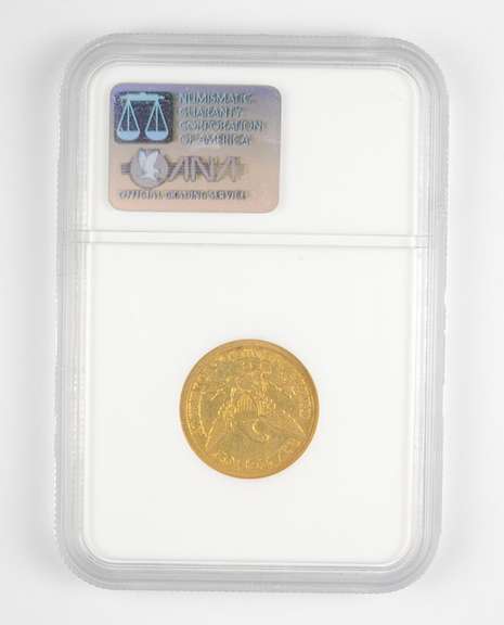 VF30 1844-C $5 Liberty Head Gold Half Eagle - Graded NGC