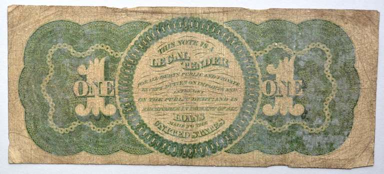 $ 1 1862 Series 67 First US Note