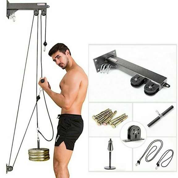 80KG Pulley Cable Machine Hand Strength Workout Tools