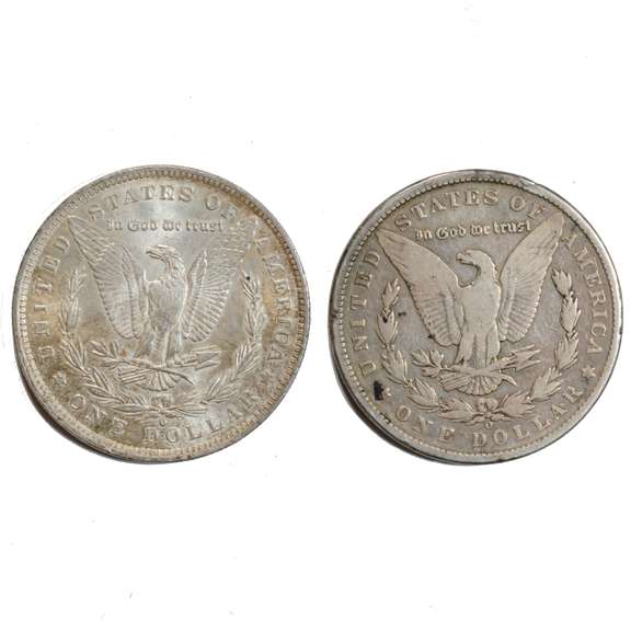 1884 O and 1900 O Morgan Dollars