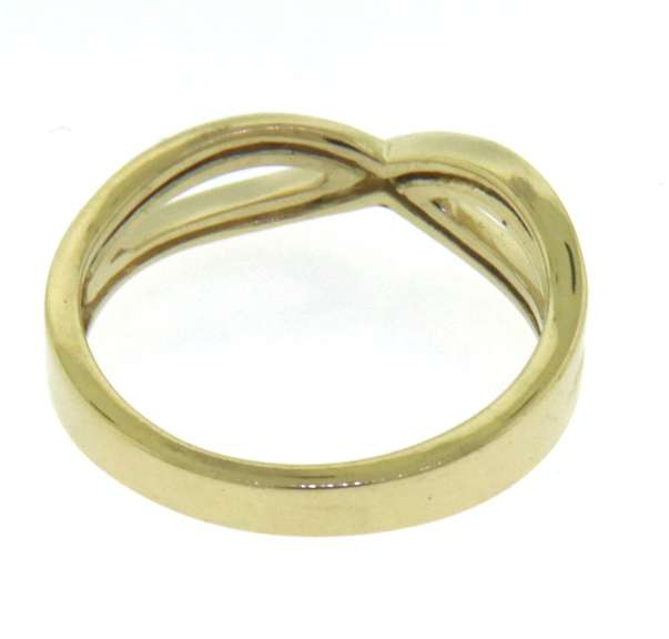 Gorgeous Yellow Gold Bypass Ring