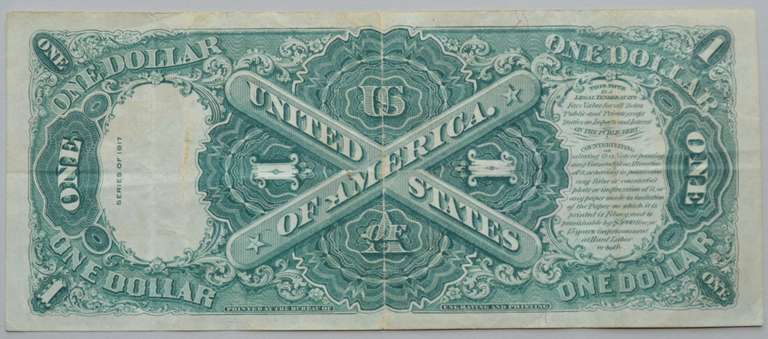 $ 1 Landing Of Columbus Series 1917 US Note