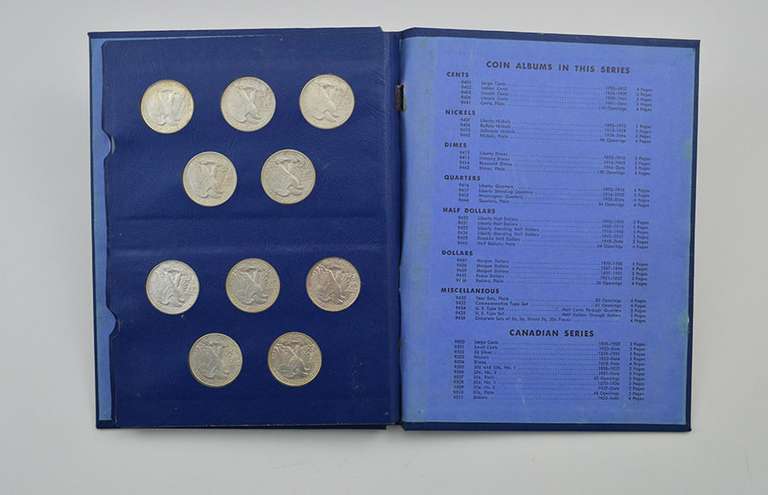 Complete Set 20 Coin Liberty Walking Half Dollars 1941-47- Nicer