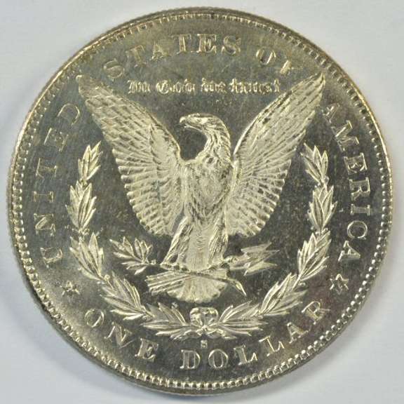 Deep Prooflike Choice BU 1878-S Morgan Silver Dollar