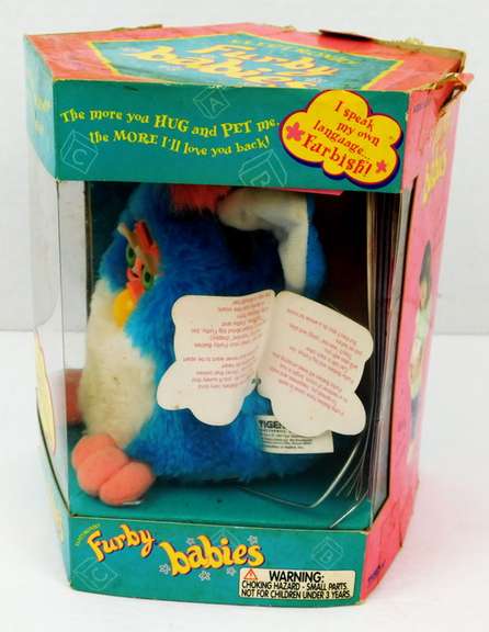 1999 Electronic Furby Babies with Box