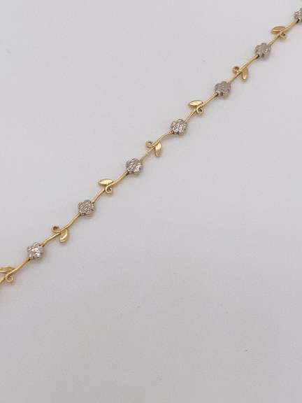 14kt Solid Yellow Gold Bracelet