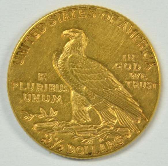 Simply lovely 1913 US $2.50 Indian Gold Piece