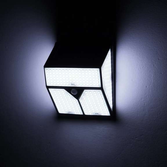 1pc 436LED Solar Light Infrared Motion Sensor