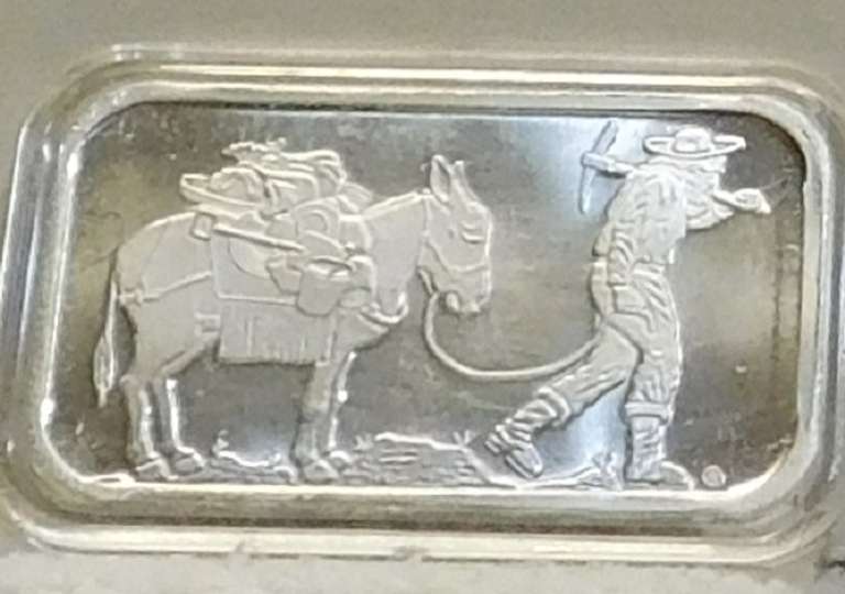 1 Oz Silver Bar PROOF - Prospector