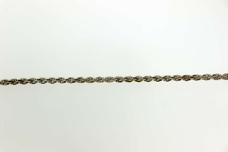 Italian 925 Sterling Silver Rope Chain