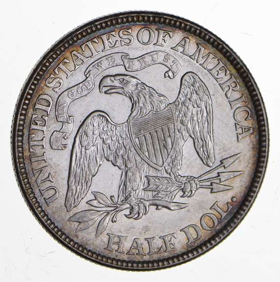 1874 Seated Liberty Half Dollar - Near Uncirculated