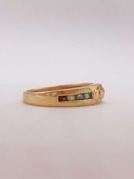 14kt Gold & Gemstone Ring