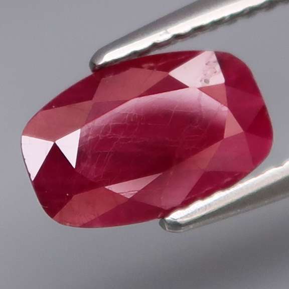 Eye catching 1.58ct rich blood red Ruby -Heated only!