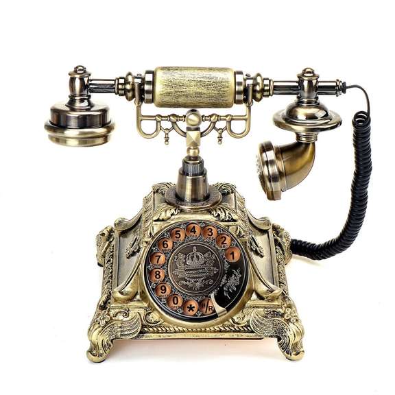 Retro Vintage Ceramic Antique Telephone